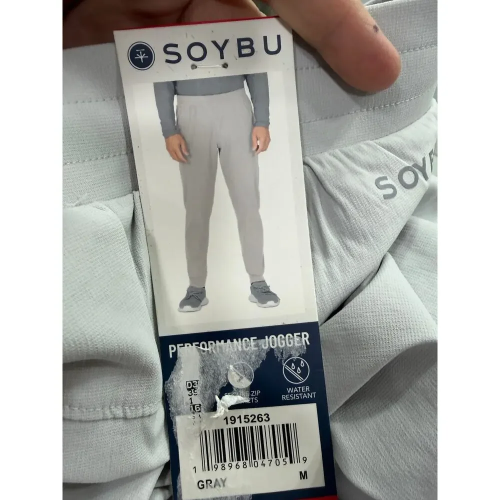 SOYBU Men’s Joggers Sweatpants Size M NEW # K5